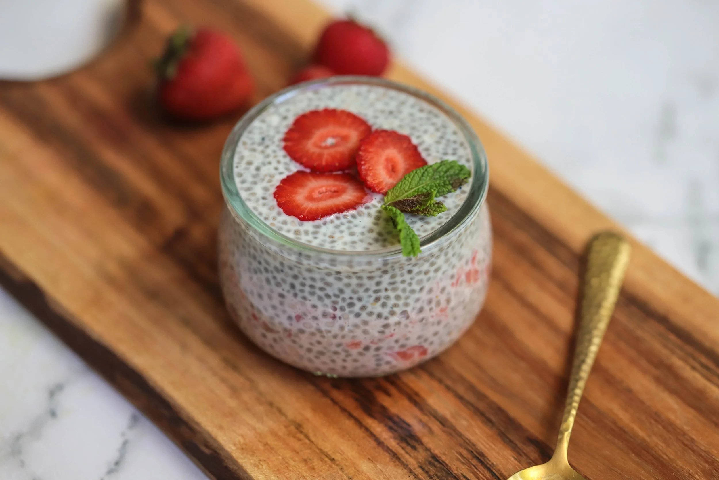 Strawberry Chia Seed Pudding: A Sweet Start That Loves Your Gut Back