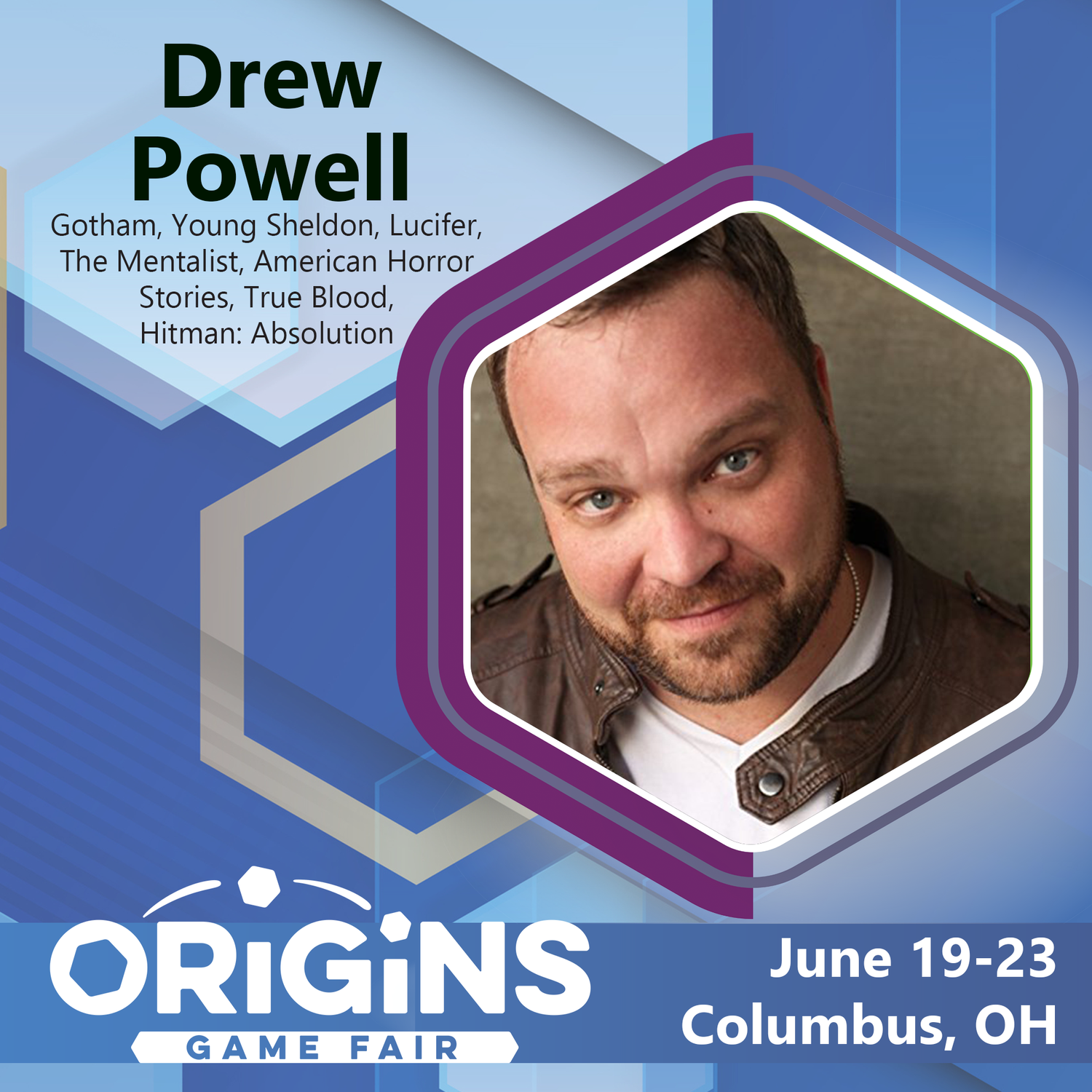 Drew Powell — Origins Game Fair