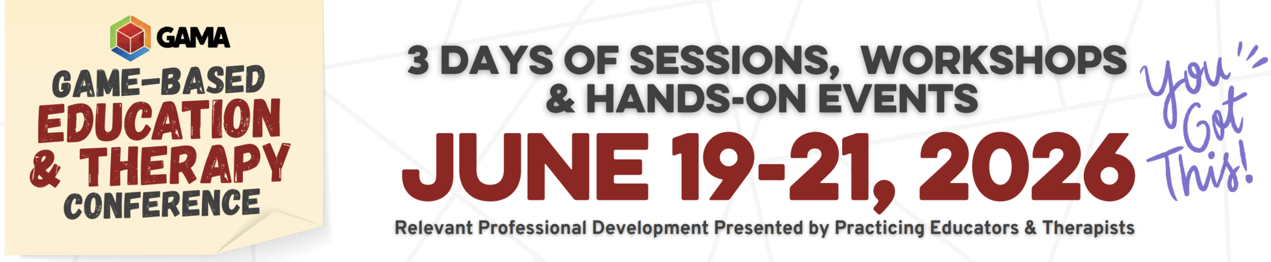 Game Based Edu & Therapy Conference