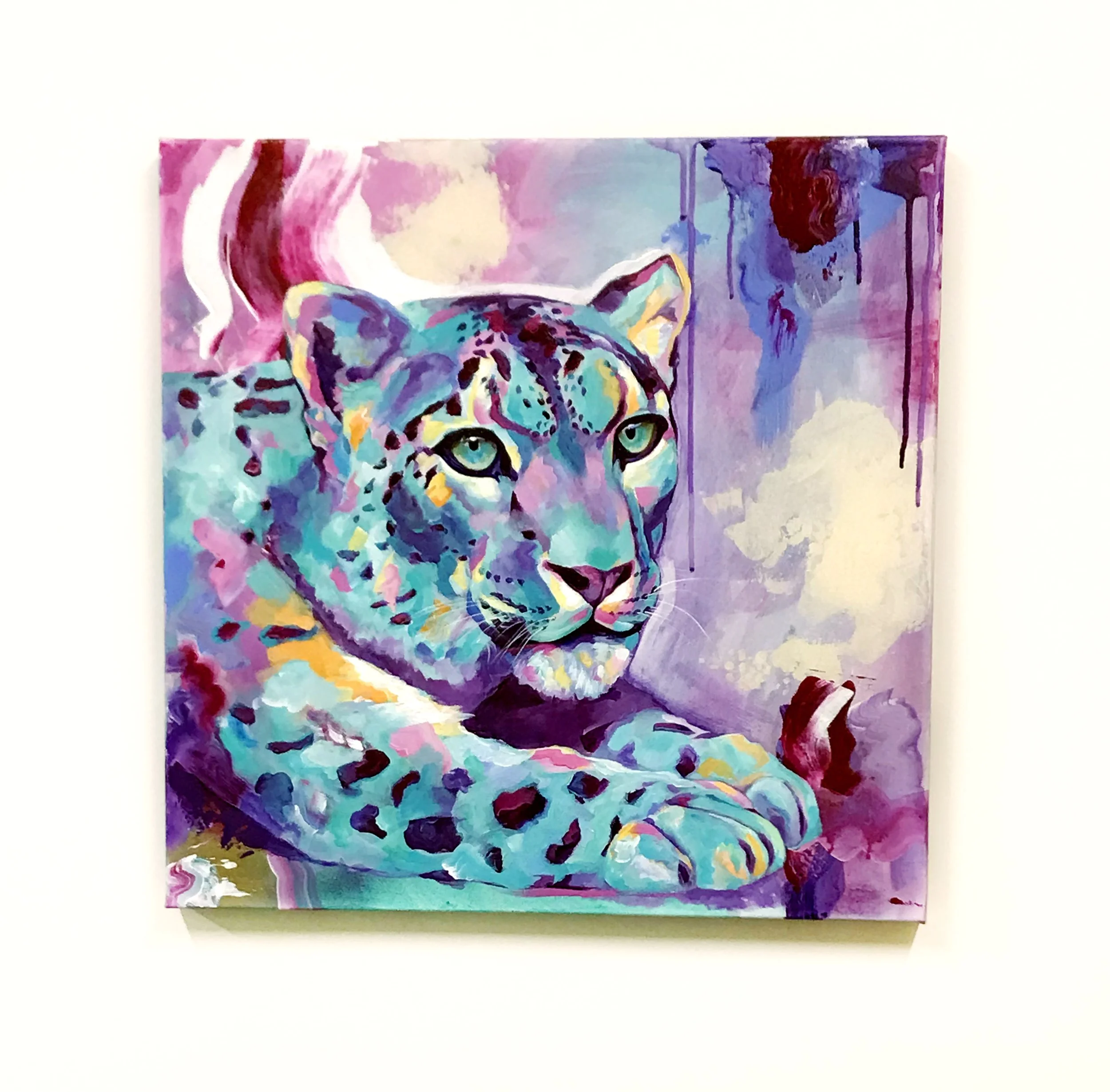 Technicolor Kitty - Original Painting