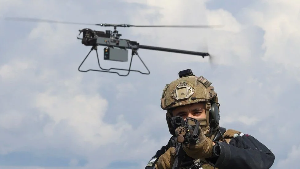 UK’s Royal Navy Tests Drones on Land and at Sea