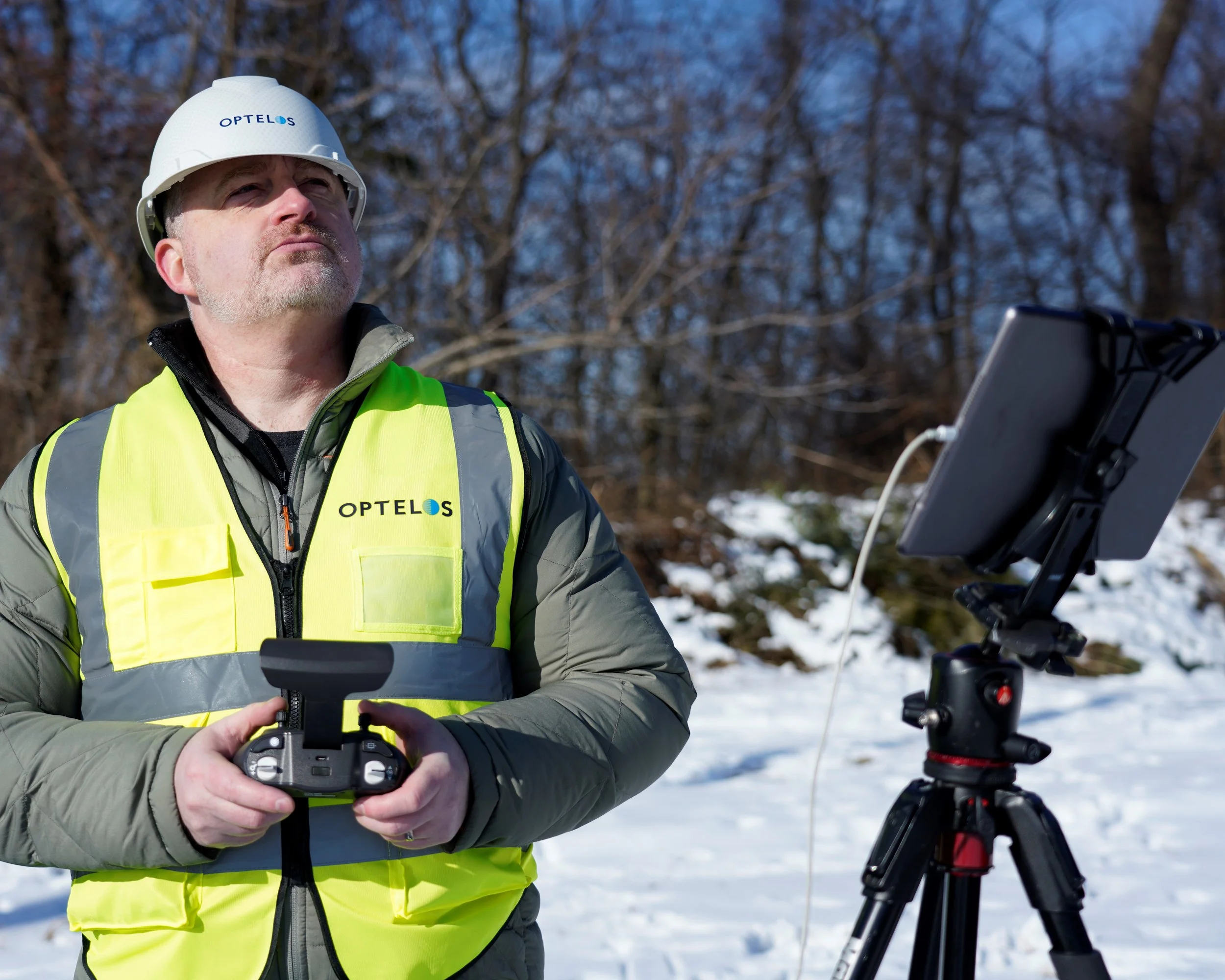 Optelos Introduces Turnkey Drone Inspection Robots
