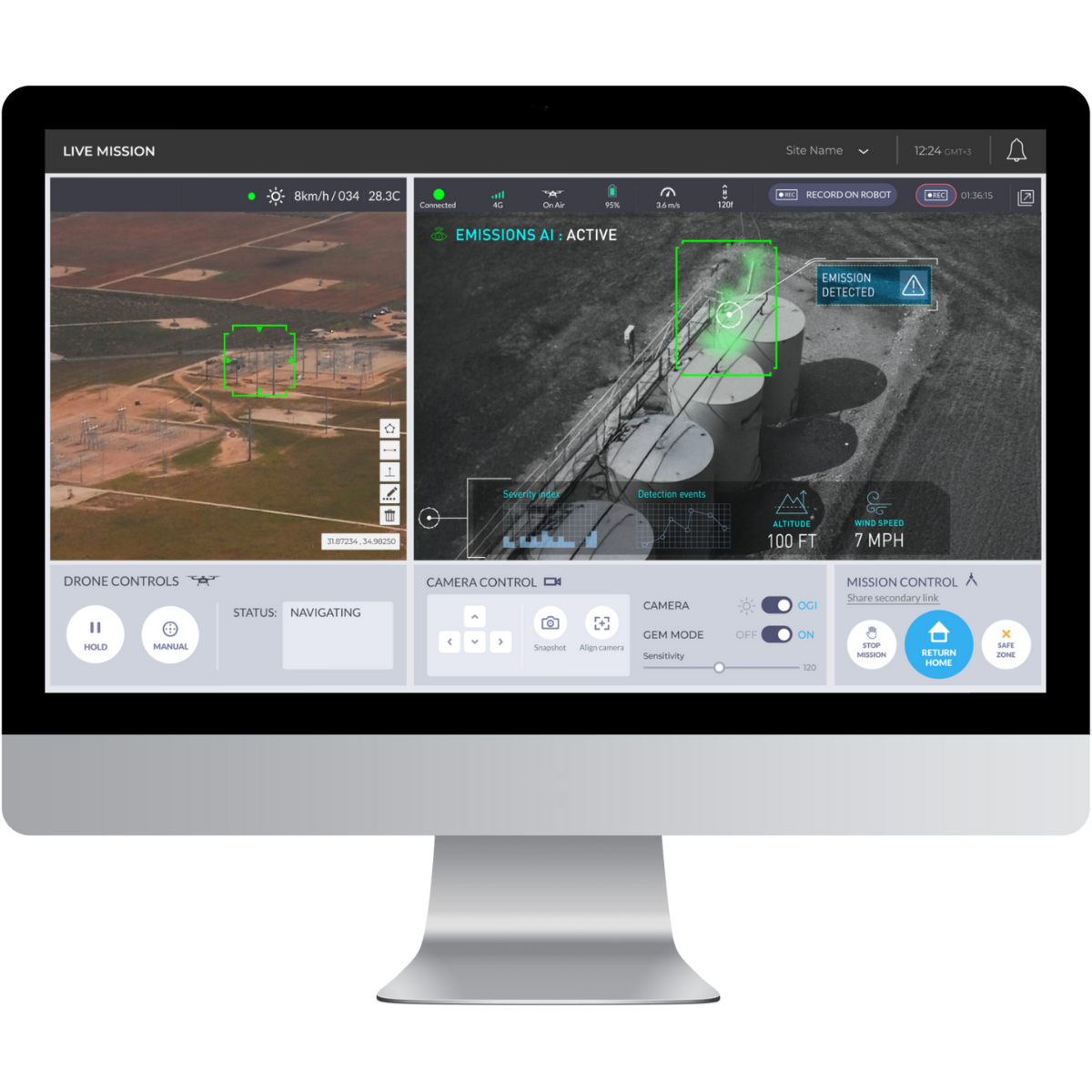 Percepto Launches AI Emission Detector for Remote,  Drone-Based Methane Surveying