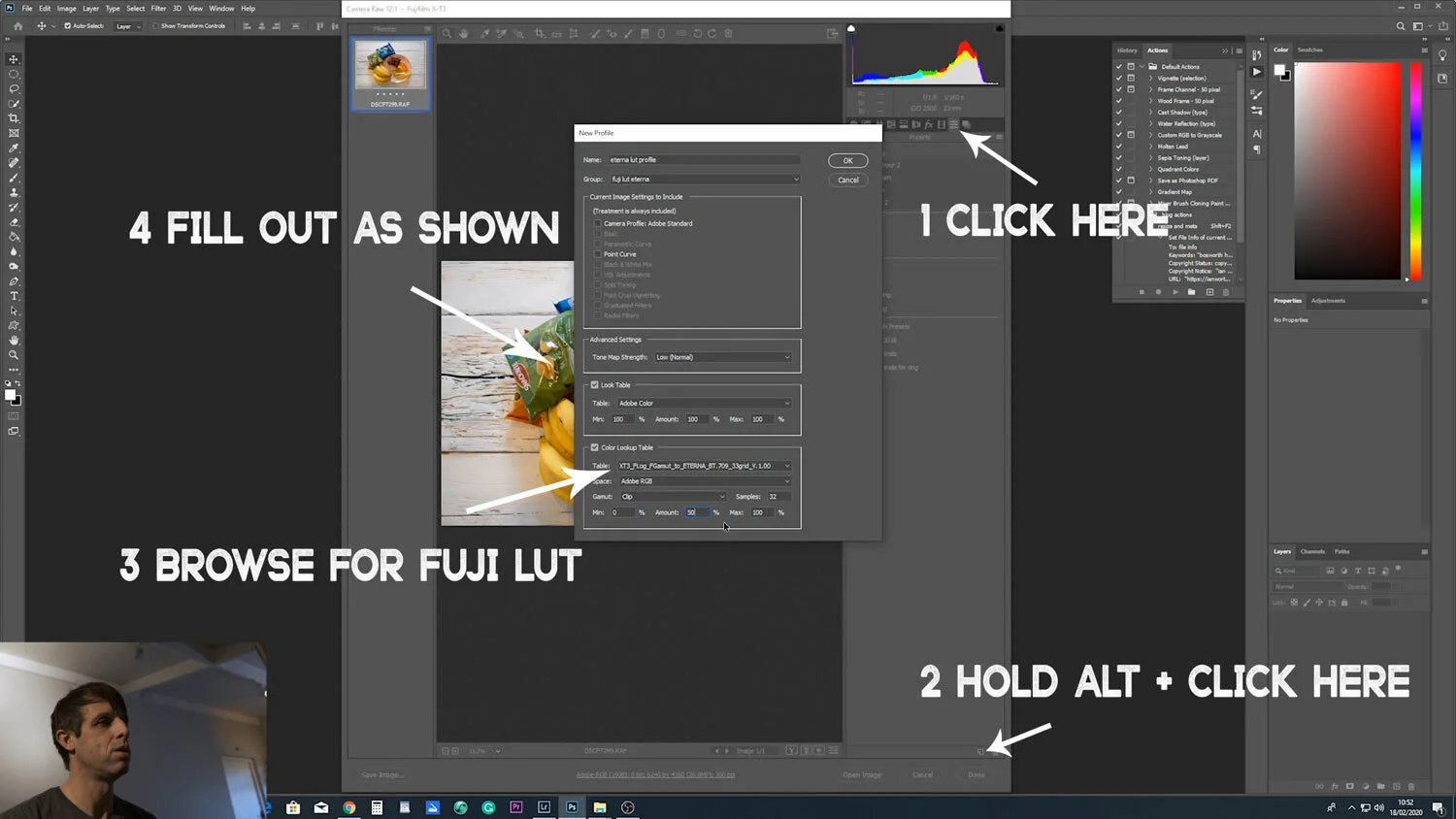 get Fujifilm Eterna film simulation 