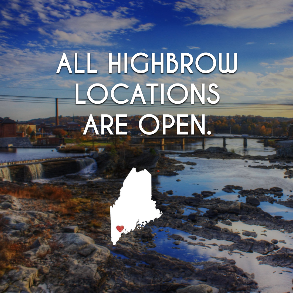 We are open.
