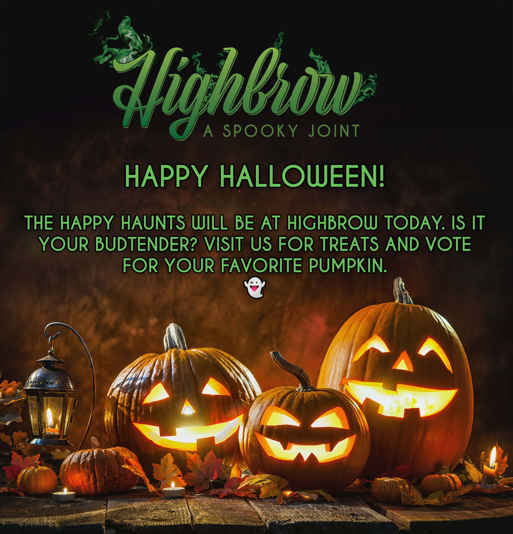 Happy Halloween!  🎃👻