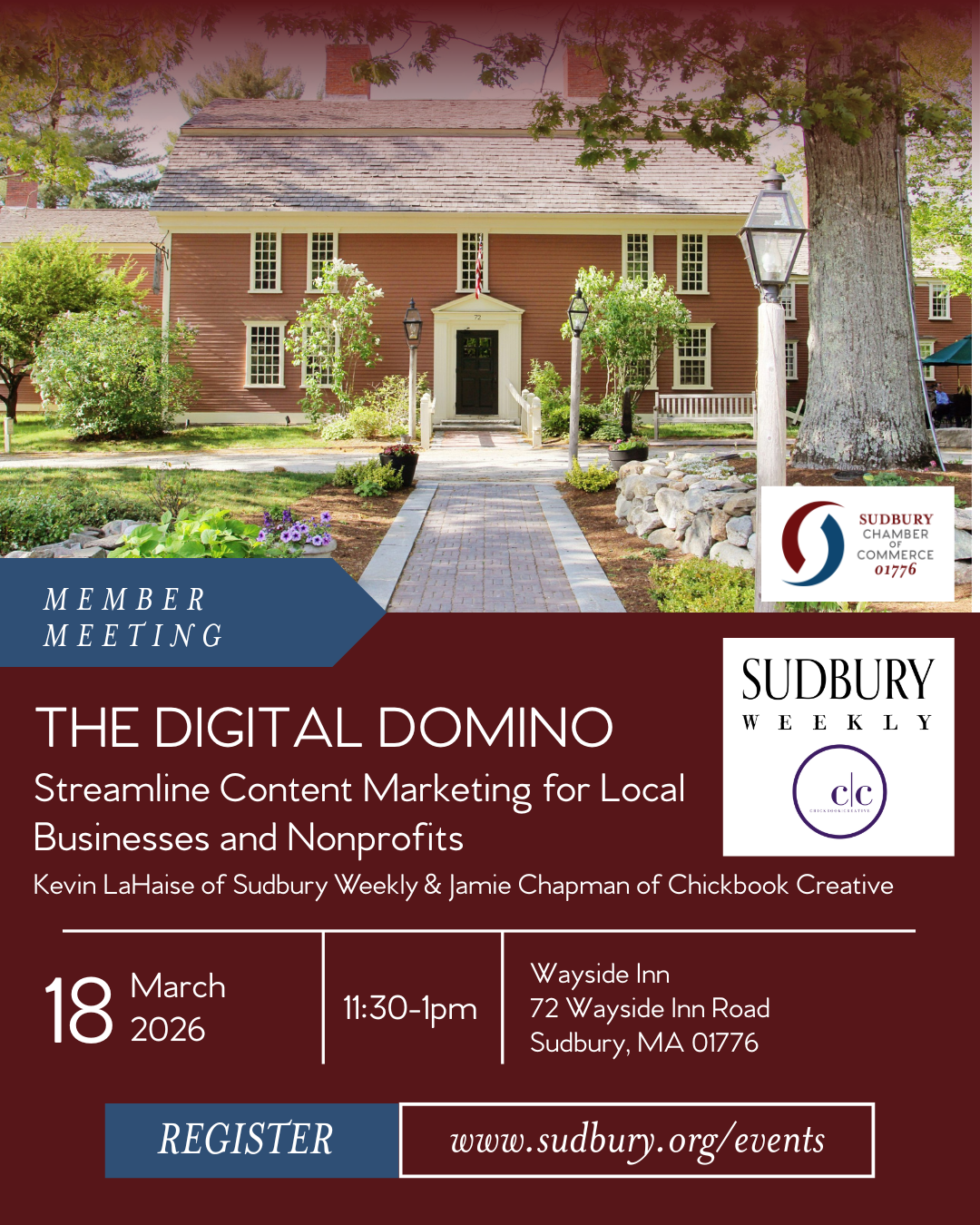 03/18/2026 The Digital Domino Effect: Streamline Content Marketing for Local Businesses and Nonprofits