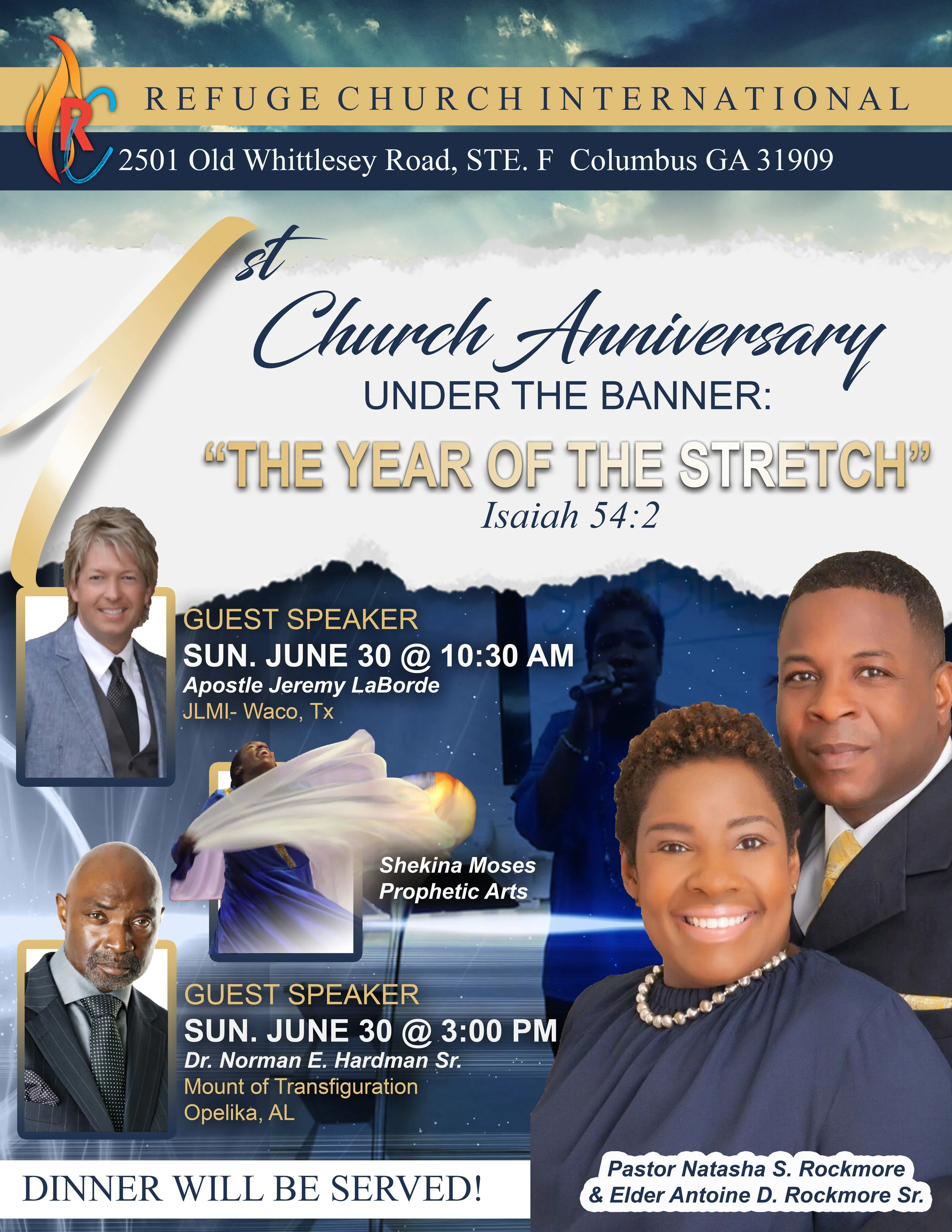 Refuge Church International 1st Church Anniversary