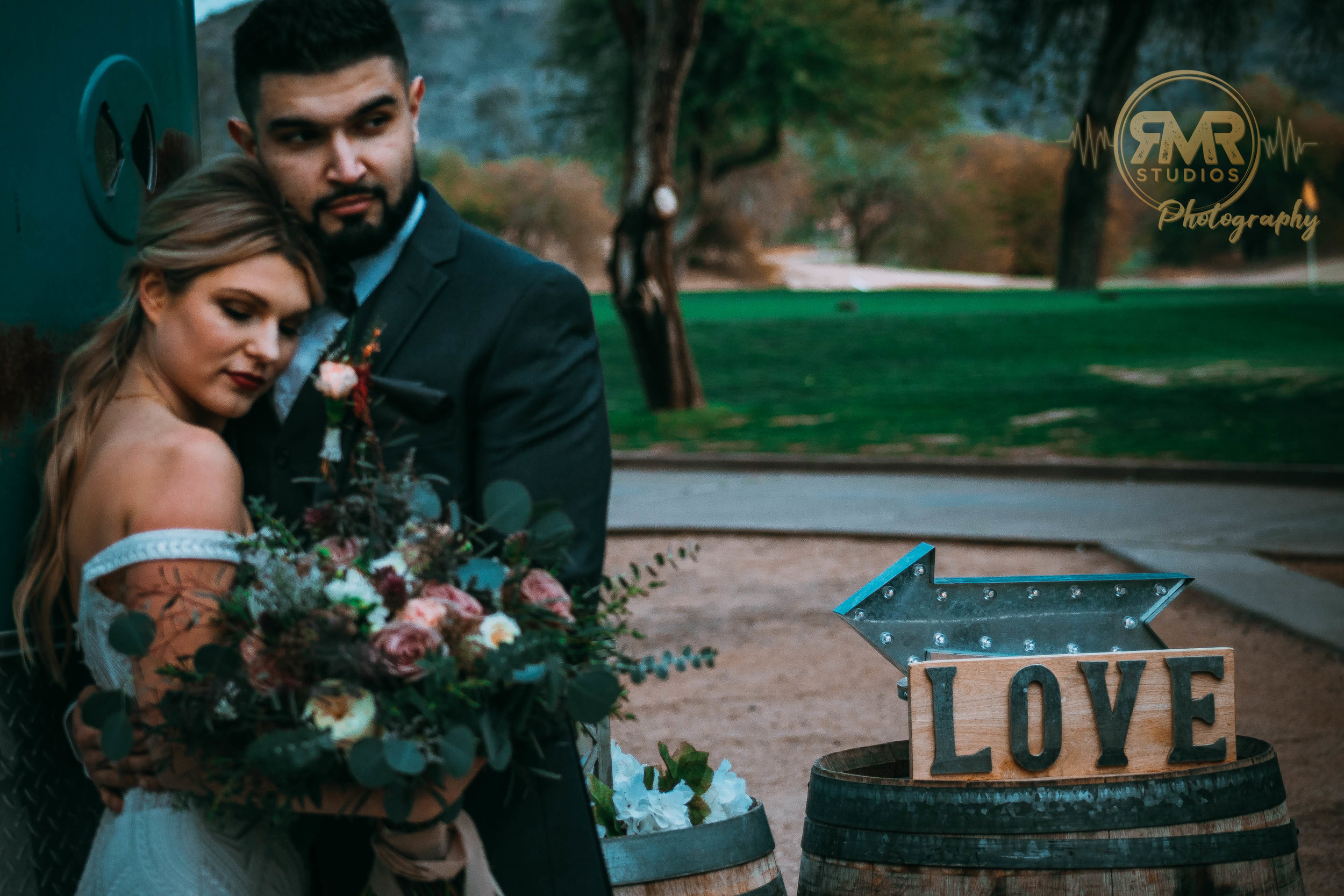 Bride and Groom with Love sign-1.jpg