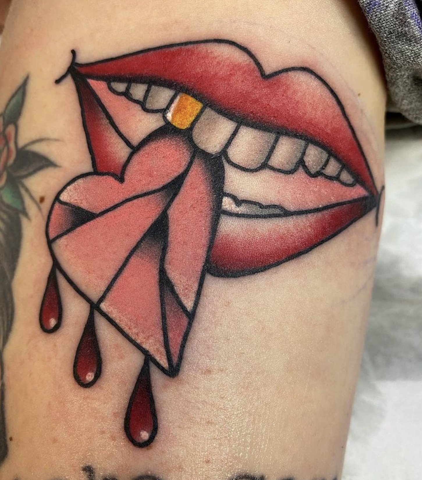 Benny Smalls — MOTH AND FLAME TATTOO
