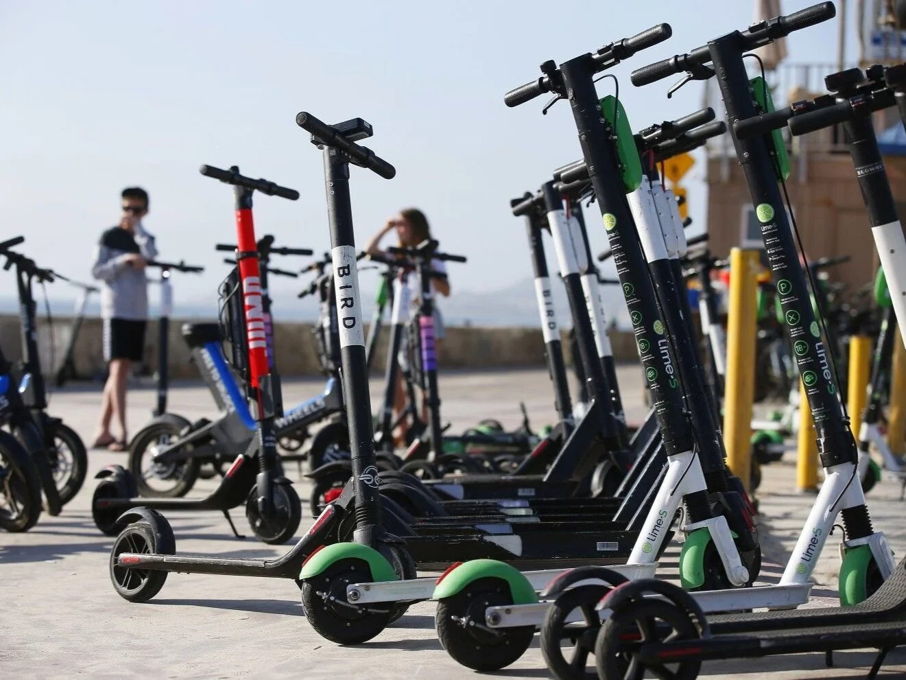 dockless electric bikes