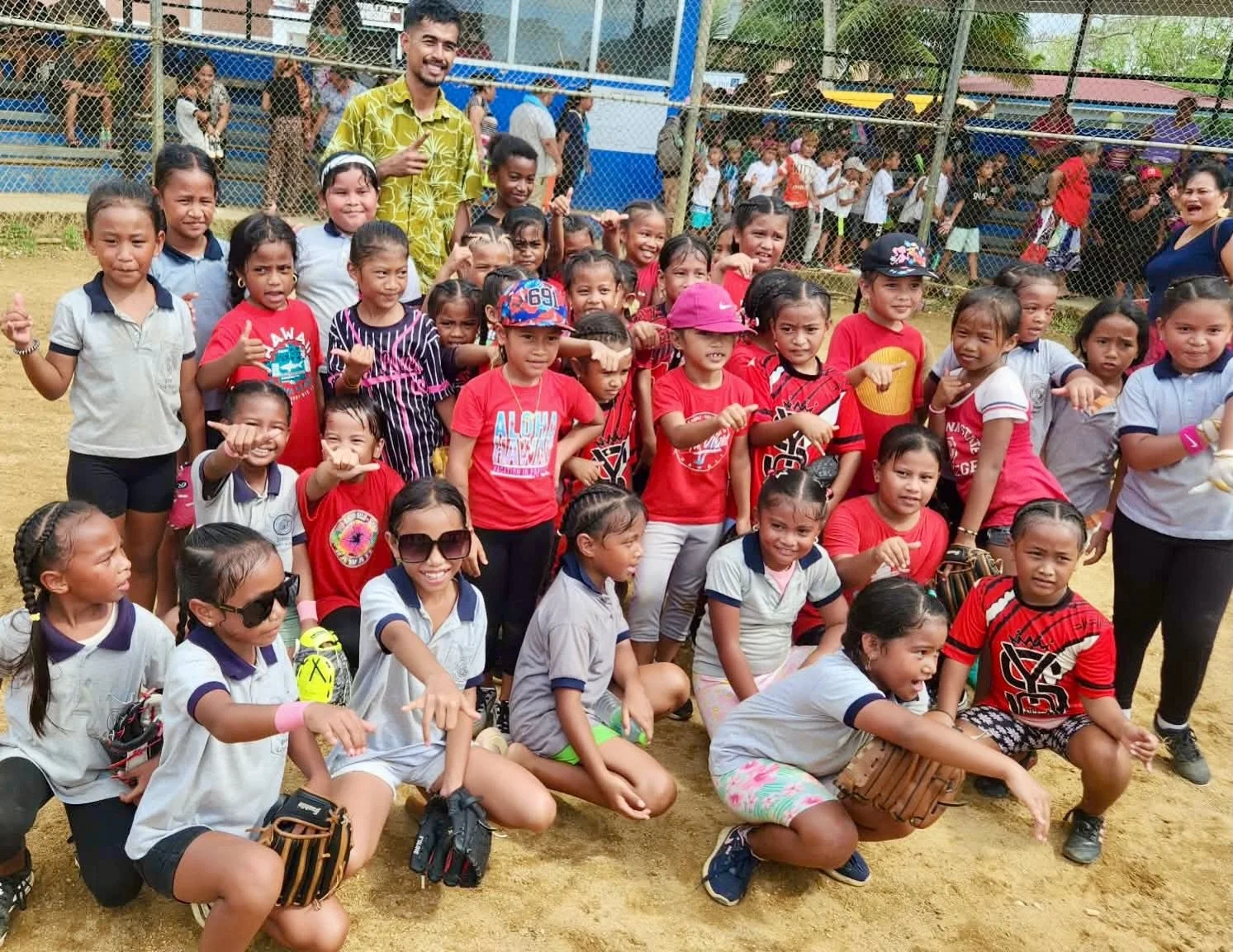 Shoutout to the kids of Micronesia without whom there would be no ISMP! 🤙🇫🇲⚾️🌺🫶
