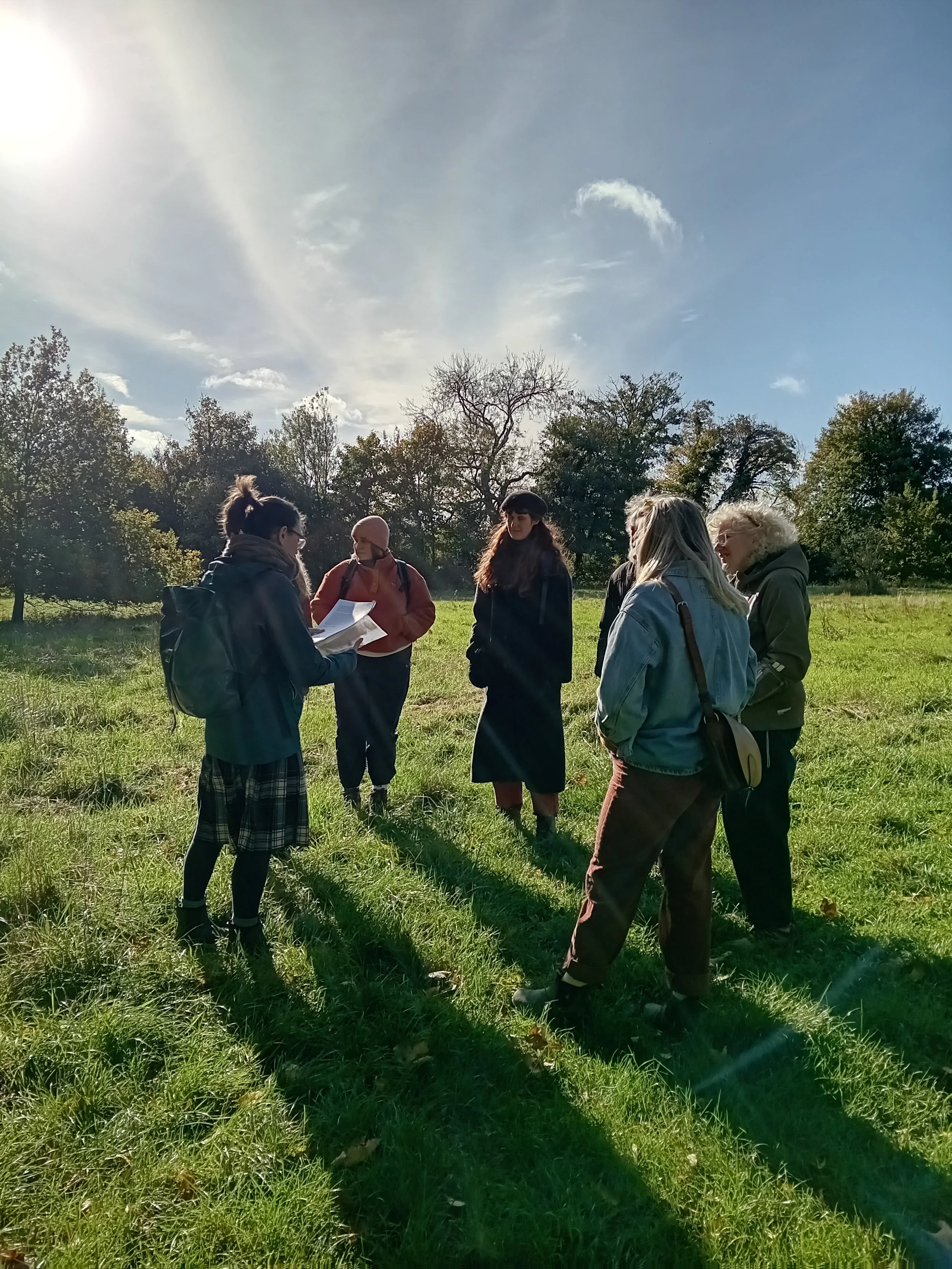 Deep Time and Foraging walk