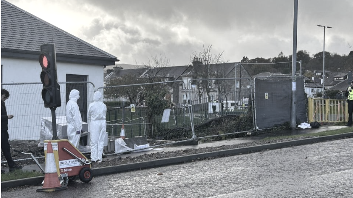 Greenock Telegraph 'The Dark: Update on filming of ITV crime drama in Greenock'