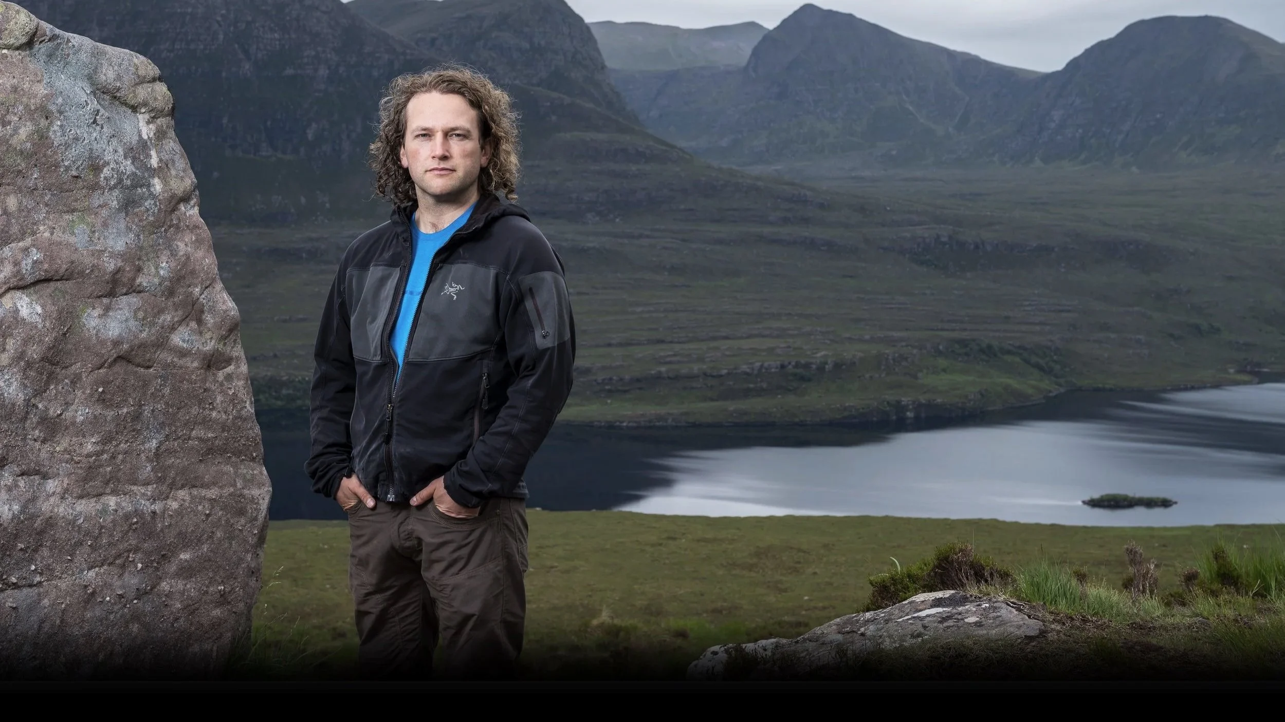 Scottish crime author G.R. Halliday