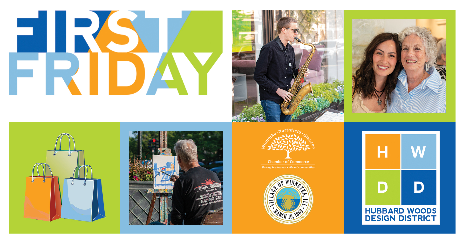 First Friday in Hubbard Woods