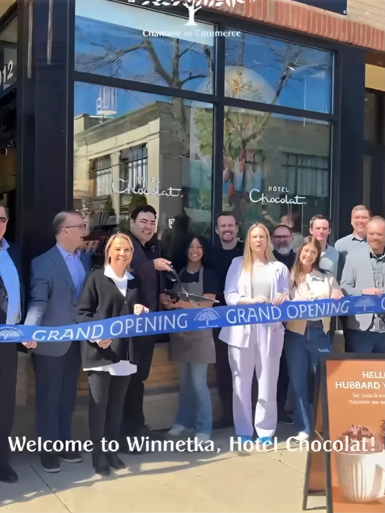 Earlier this month, chocolatier @hotelchocolatusa had its grand opening in Hubbard Woods. They&rsquo;re located at 912 Green Bay Rd., between Gage St. and Tower Rd. Welcome to the neighborhood!