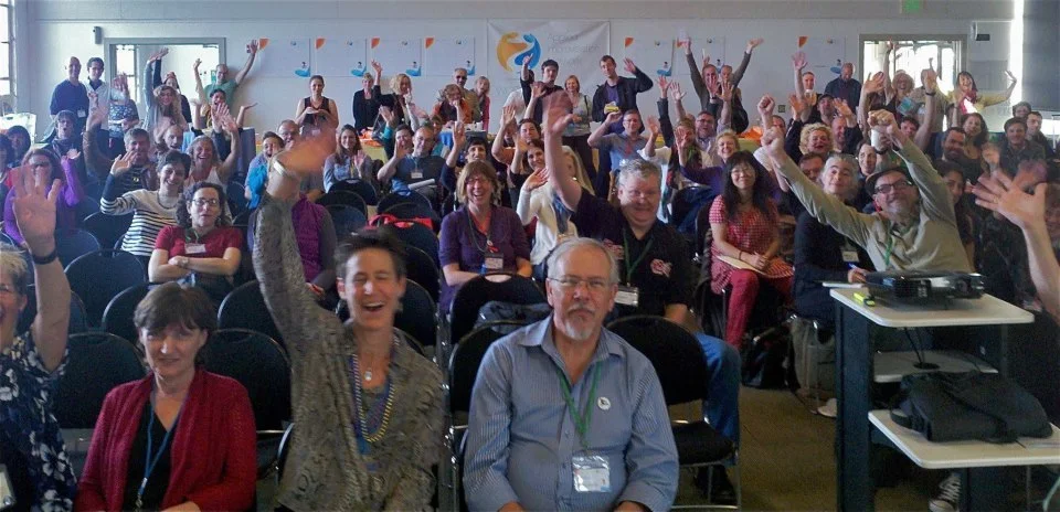 At Applied Improvisation Network (AIN) 2012 World Conference - Be The Change - Fort Mason Center, San Francisco, CA (September 20-23)