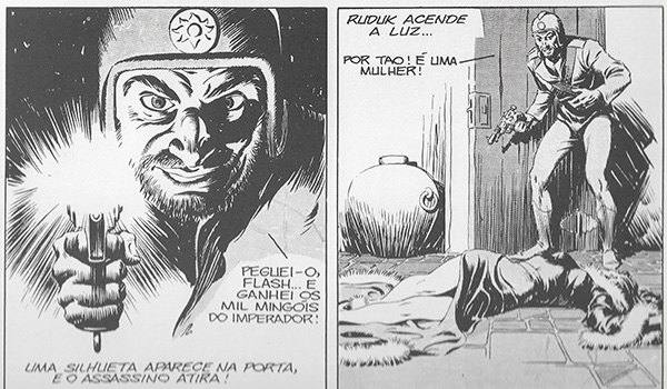 “A beleza clássica de um Alex Raymond”