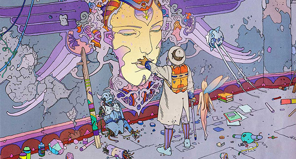 Moebius: leveza