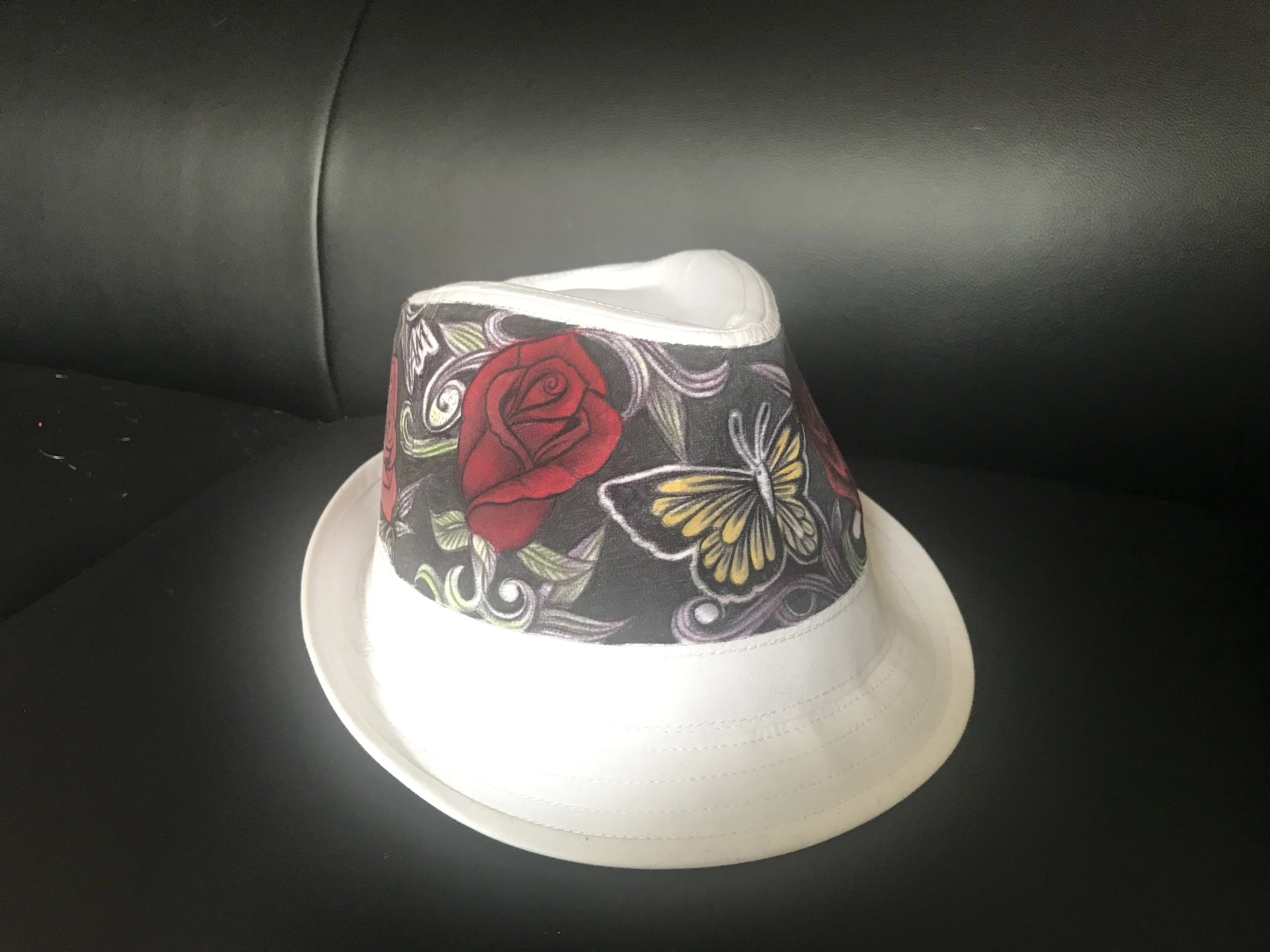 Roses and Butterflies, Tattoo Style 