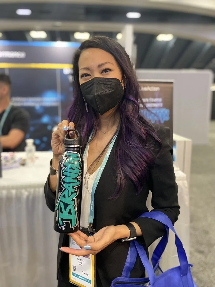 Stand Out at Trade Shows with Live Graffiti Art on Custom Water Bottles