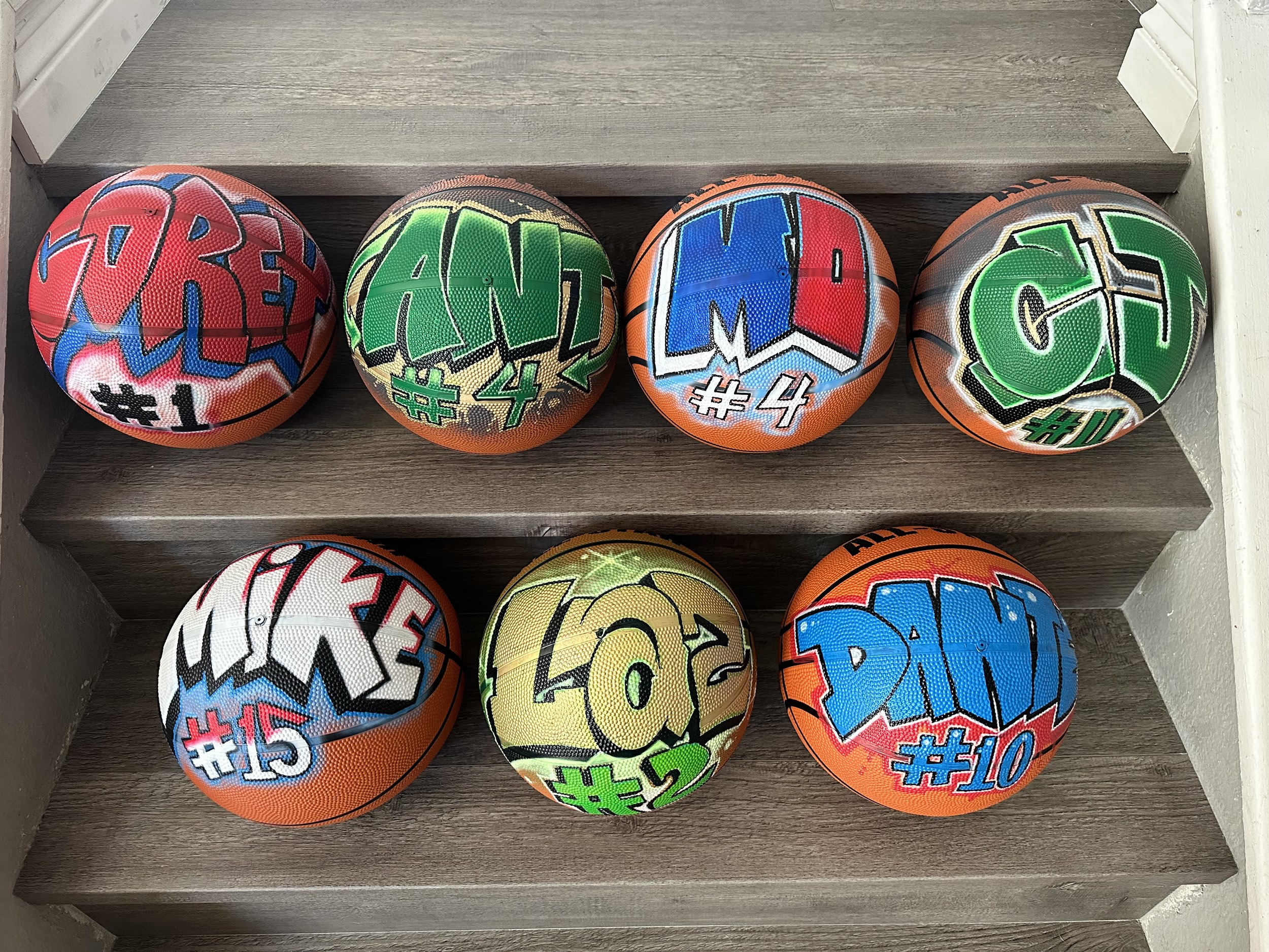 Graffiti Airbrush Basketball