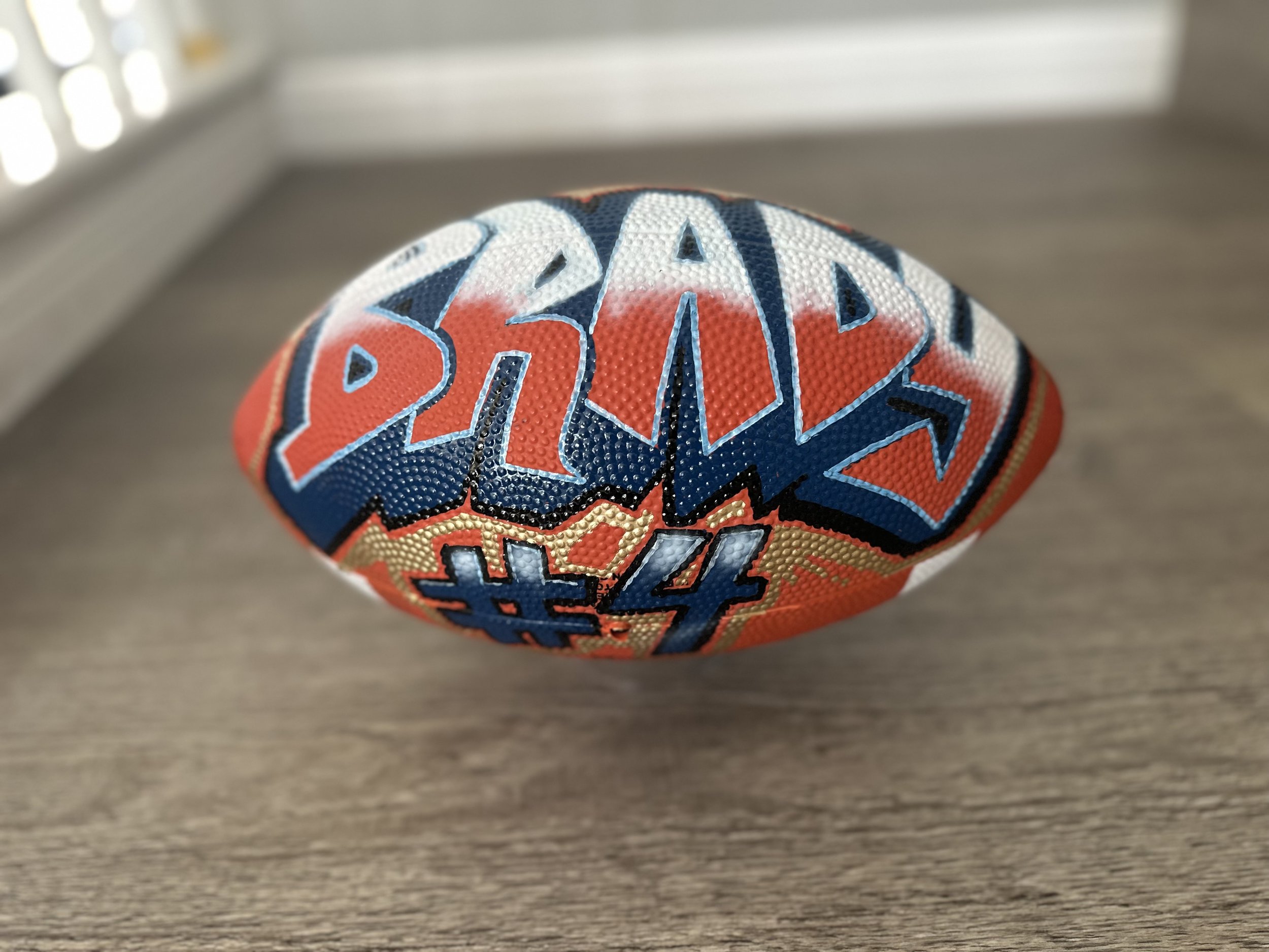 Graffiti Airbrush football