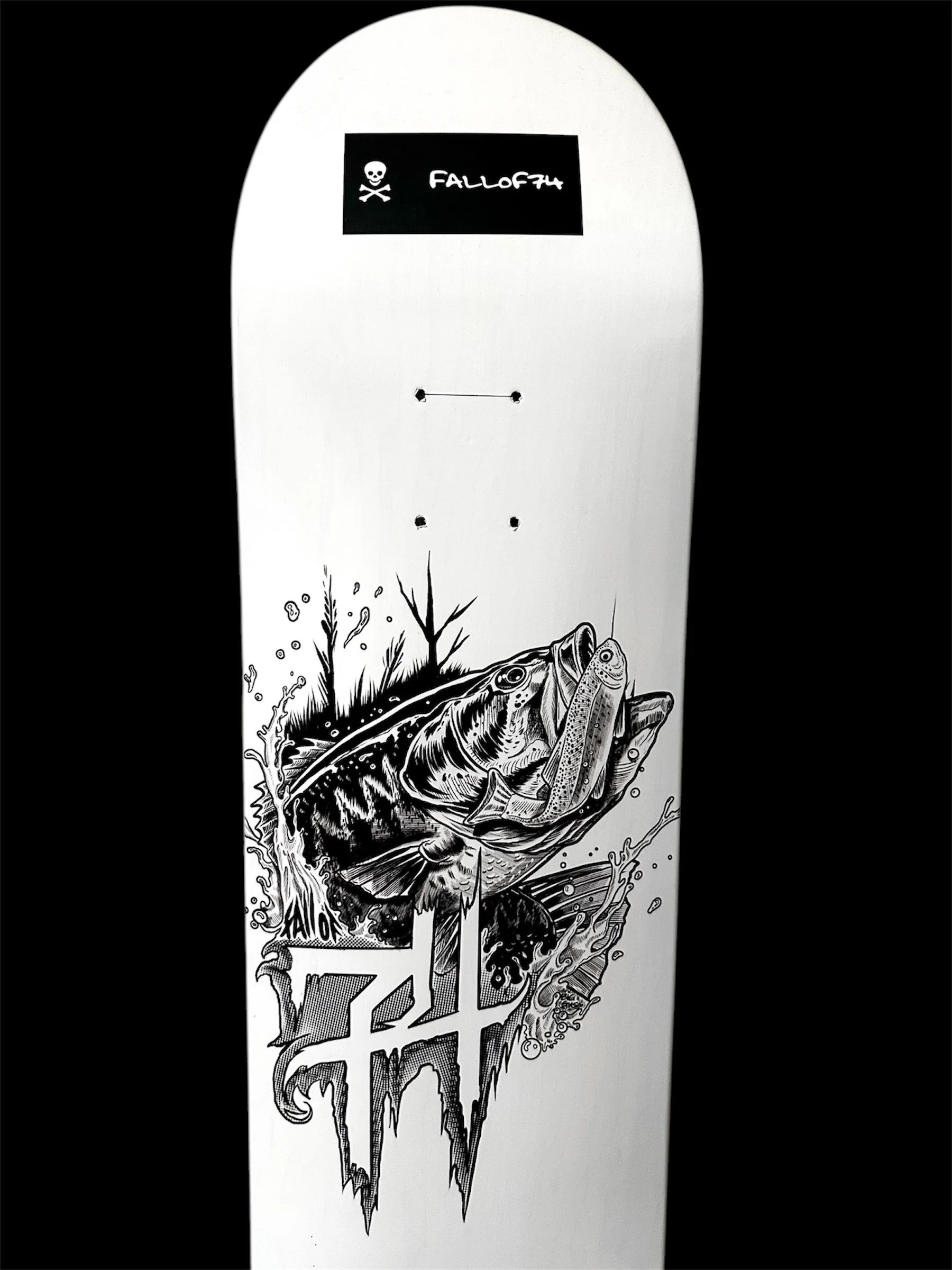 Fallof74 LABEL MATTE 4" X 2"