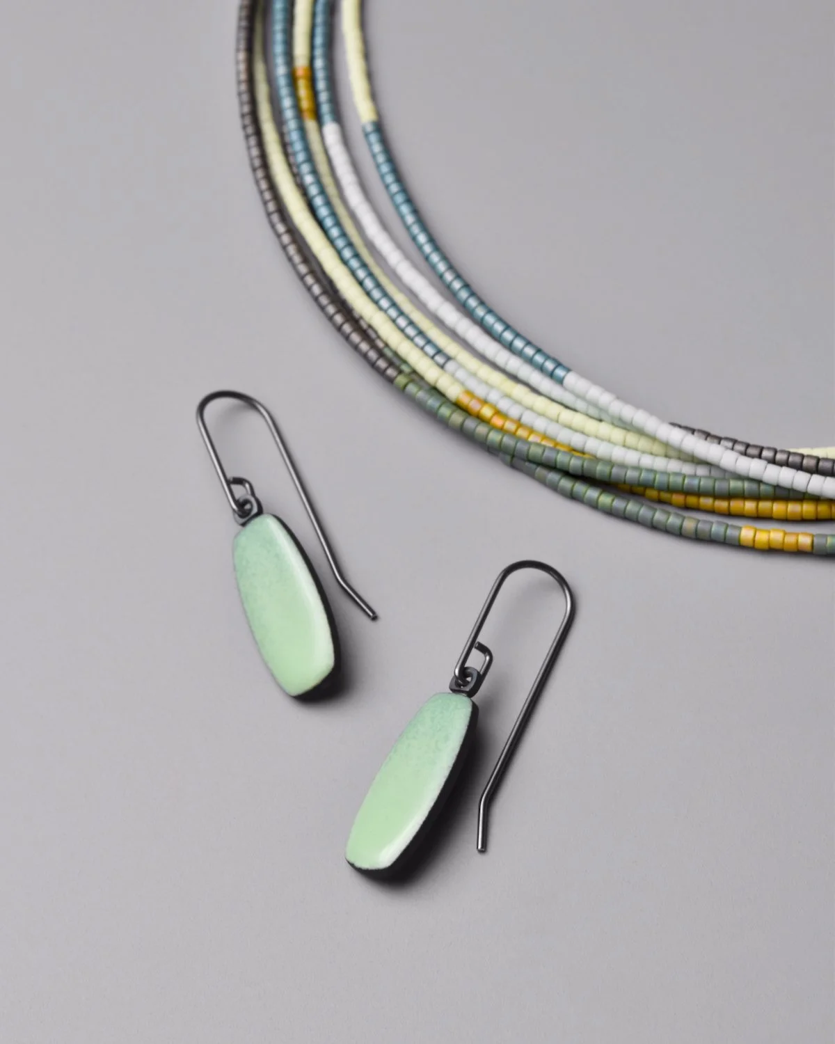 Alba Earrings (Dew) - Mirage Sweep Necklace - Secondary.jpeg