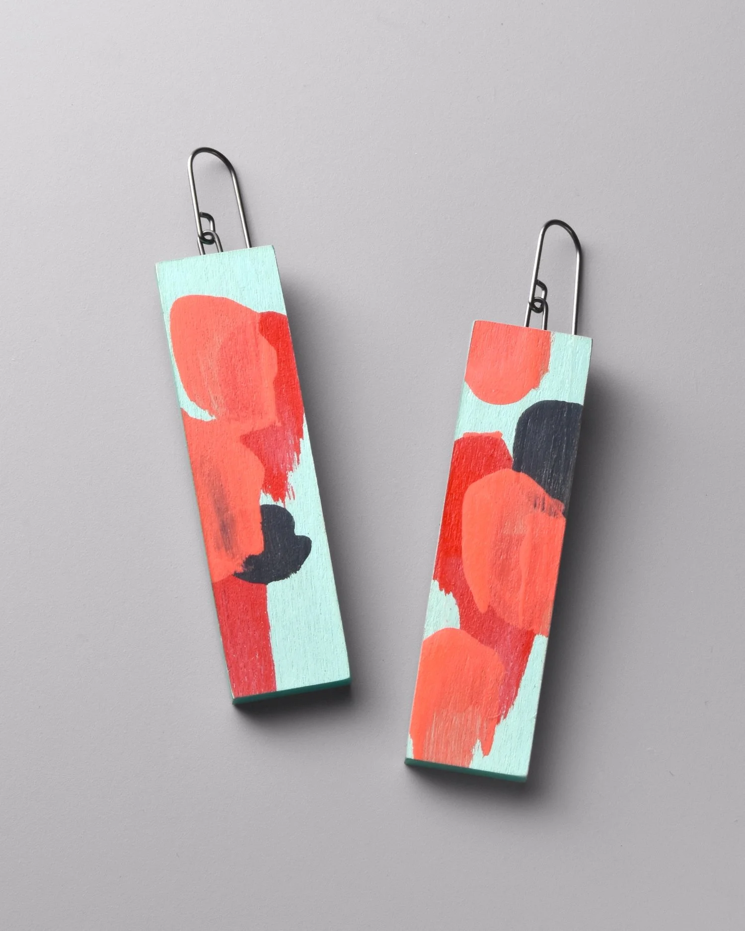 Peach Abstract Earrings.jpeg