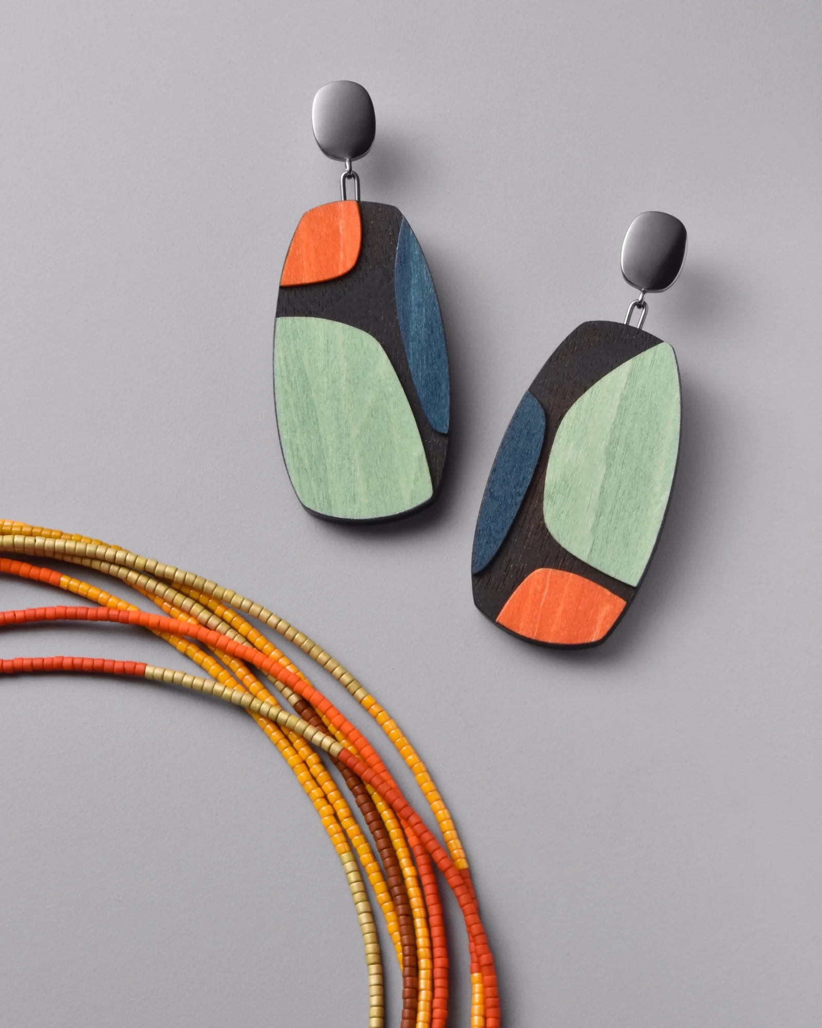 Saturn Sweep Necklace - Marcella Earrings - Secondary.jpeg