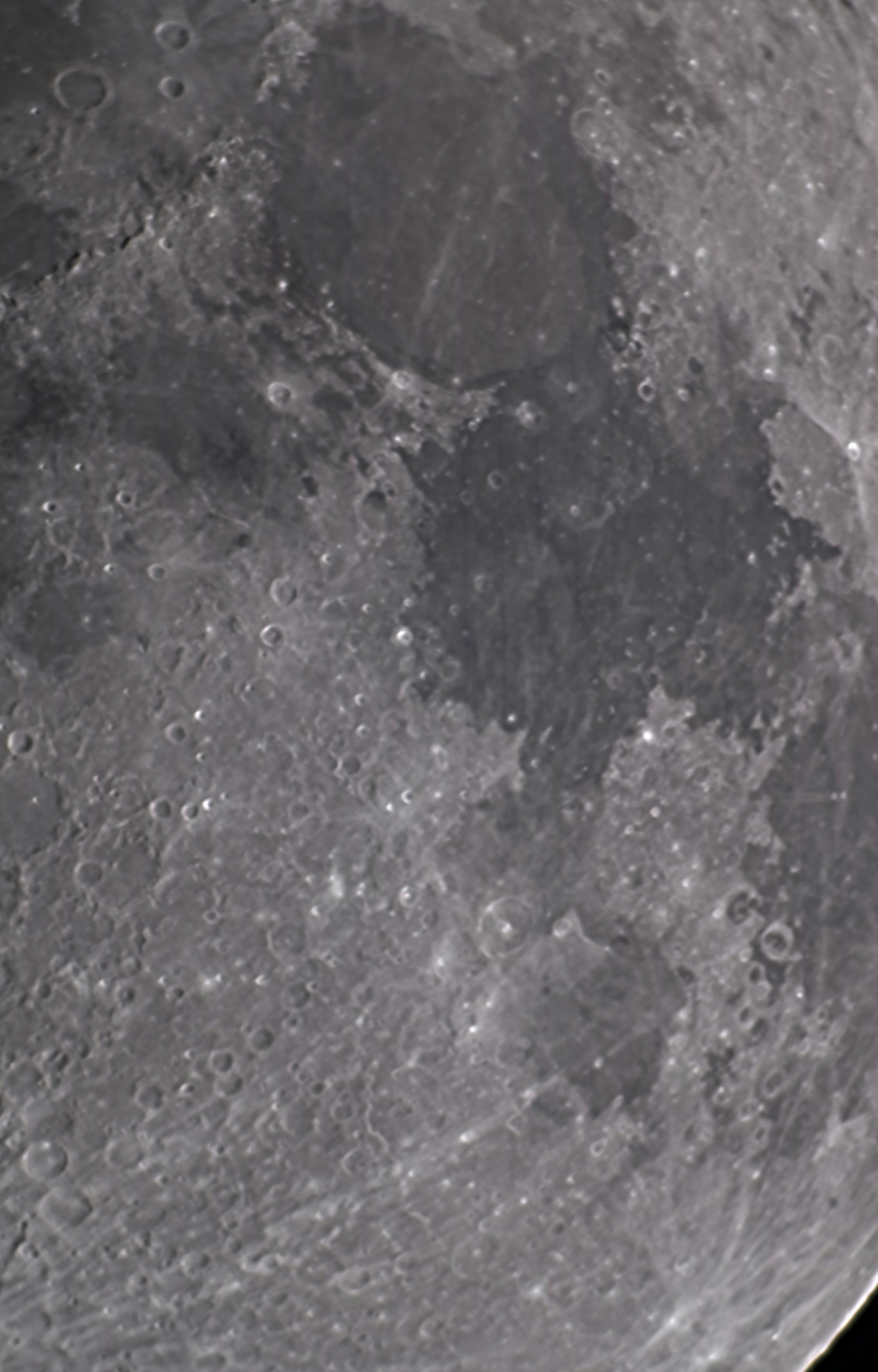 Experimenting Shooting Lunar Craters In Changing Light