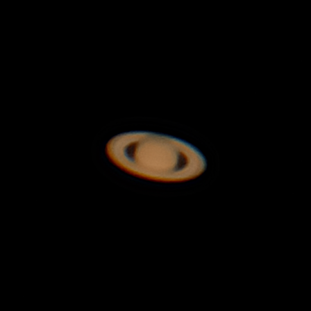 Saturn's Back