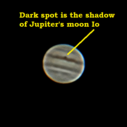 An Eclipse On Jupiter