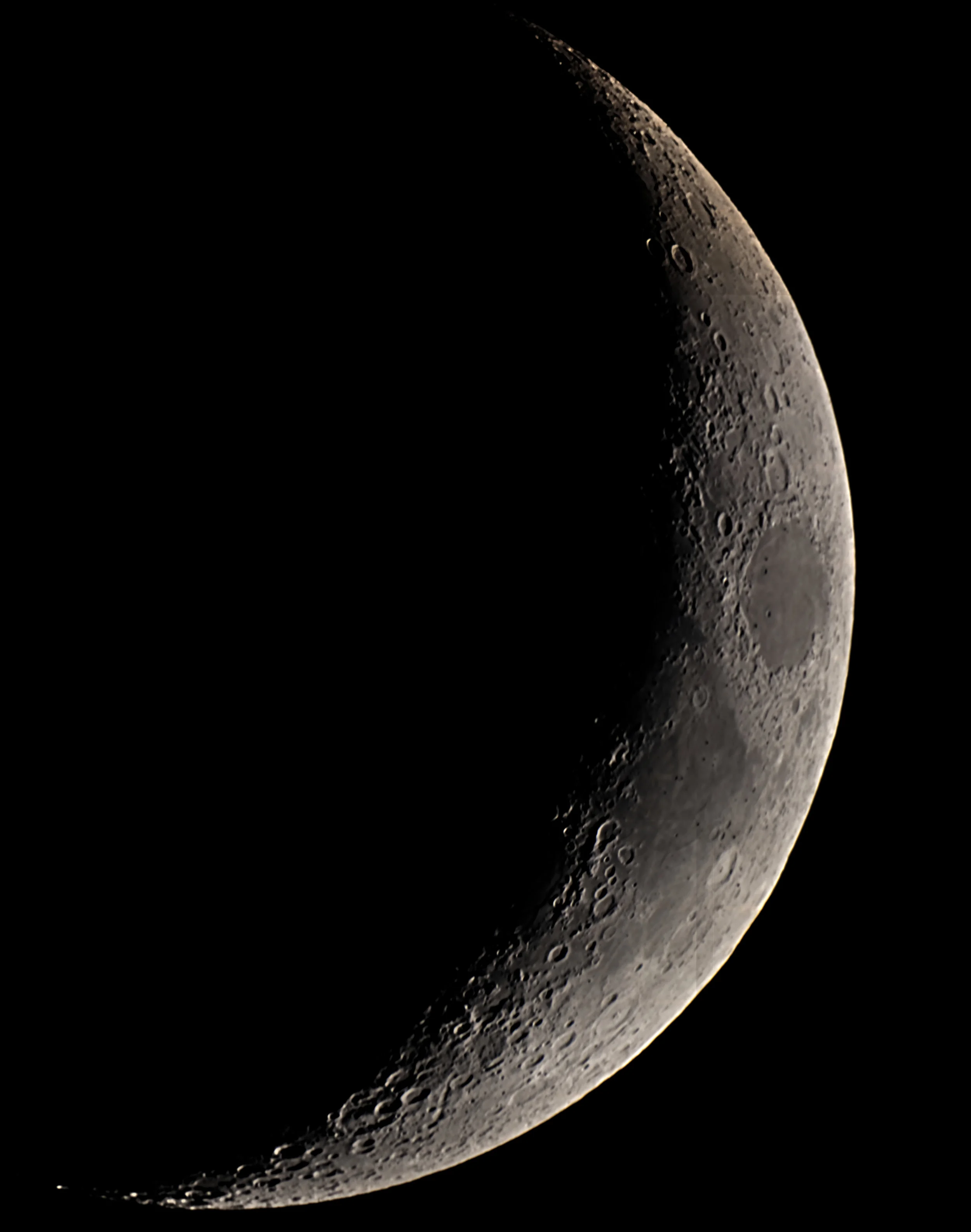 Finally A Break In The Clouds To See The Moon