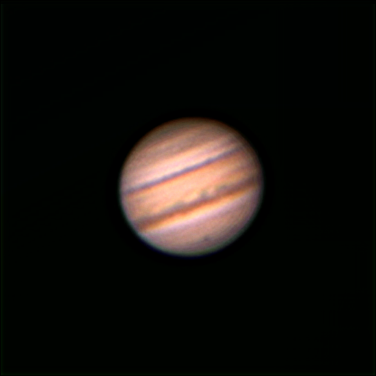 Jupiter Through a Webcam