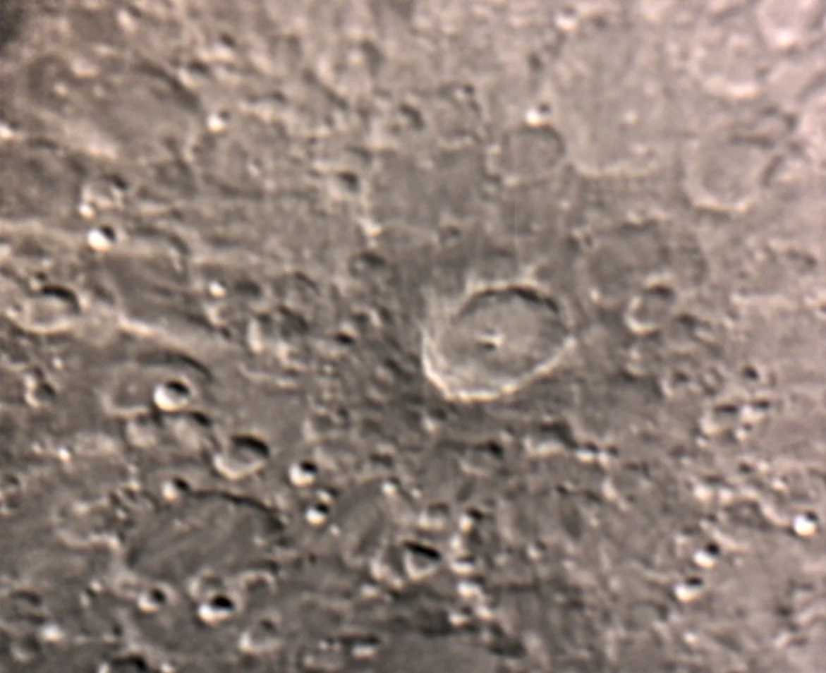 Seeing the Moon Through a Webcam