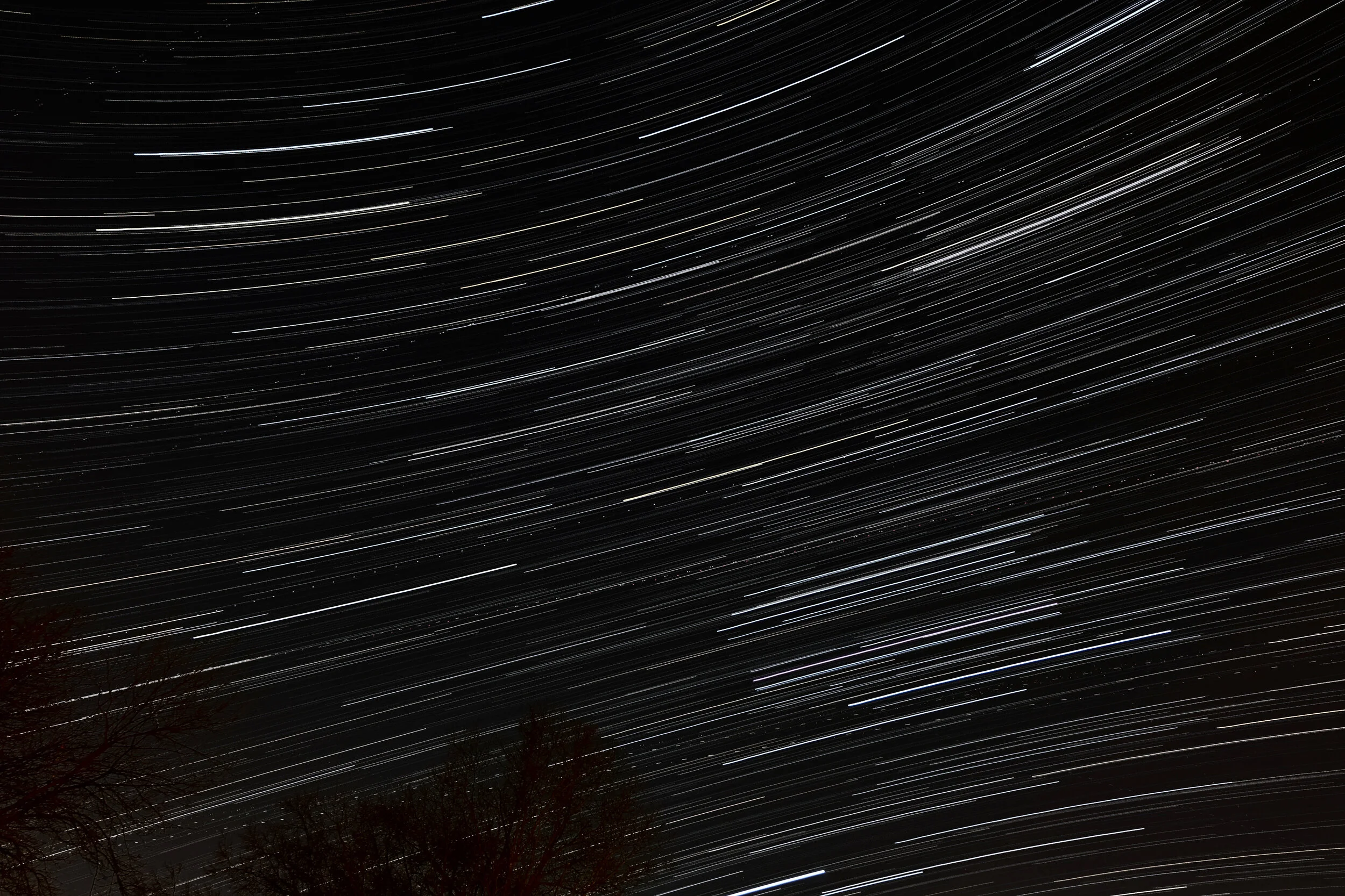 Star Trails of Orion