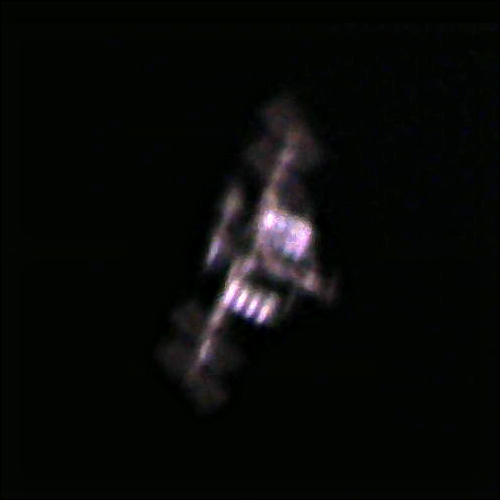 Space Station with a Modified Webcam