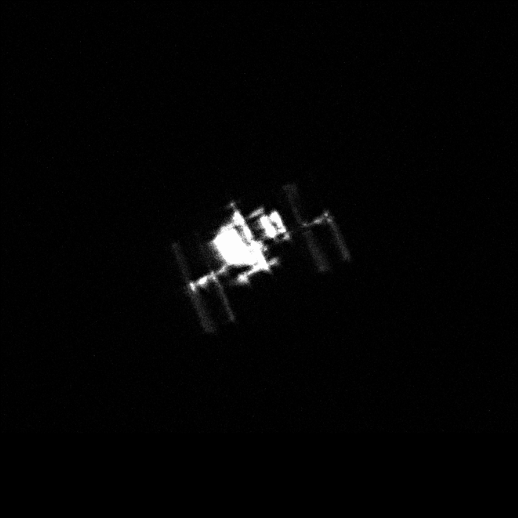 Space Station With My New Planetary Camera