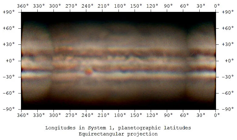 A Full Planetary Map of Jupiter