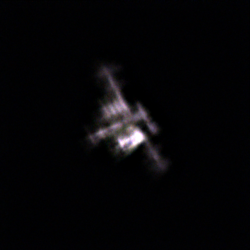First Space Station Shot in a While