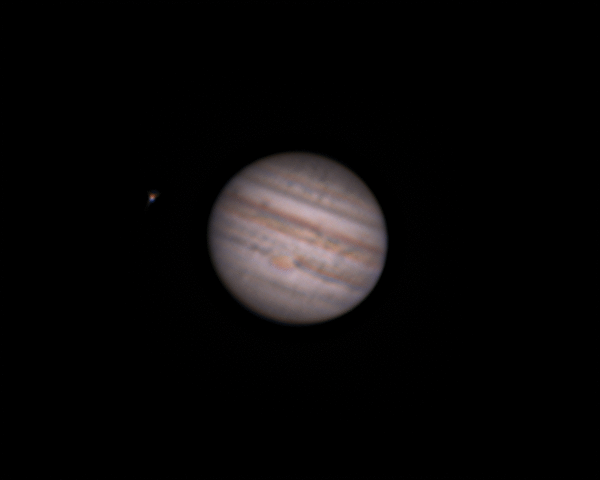 Jupiter Animation on a Stunningly Clear Night