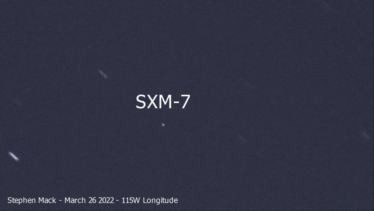 West Coast SiriusXM Satellites