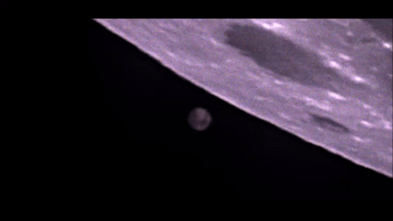 The Moon Blocking Mars!