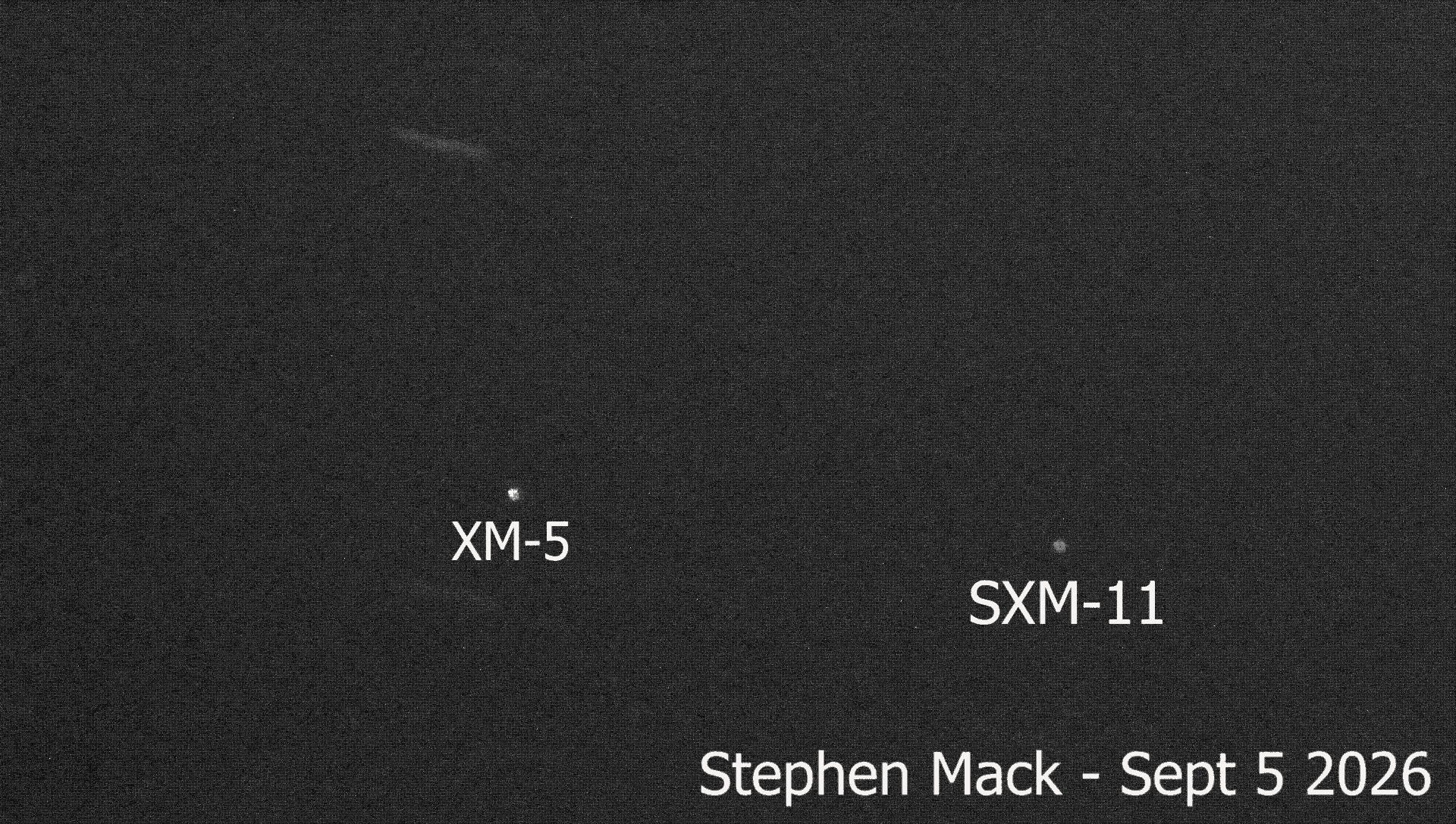 Launching and Putting SXM-11 Into Service