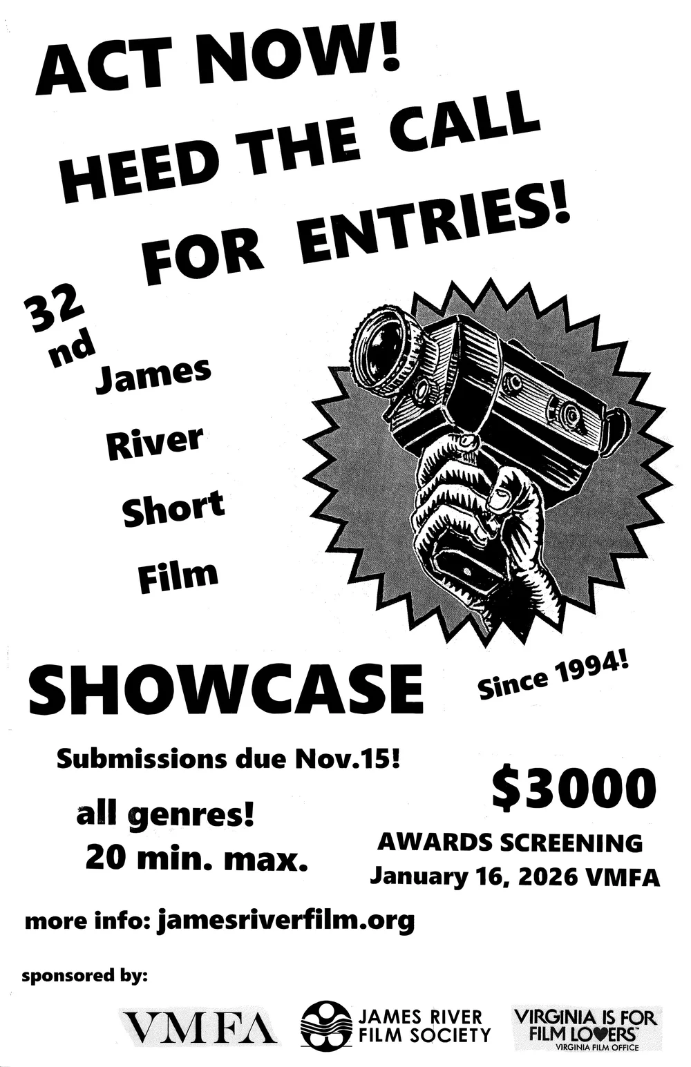 Jaime Rivers Films James River Film Society