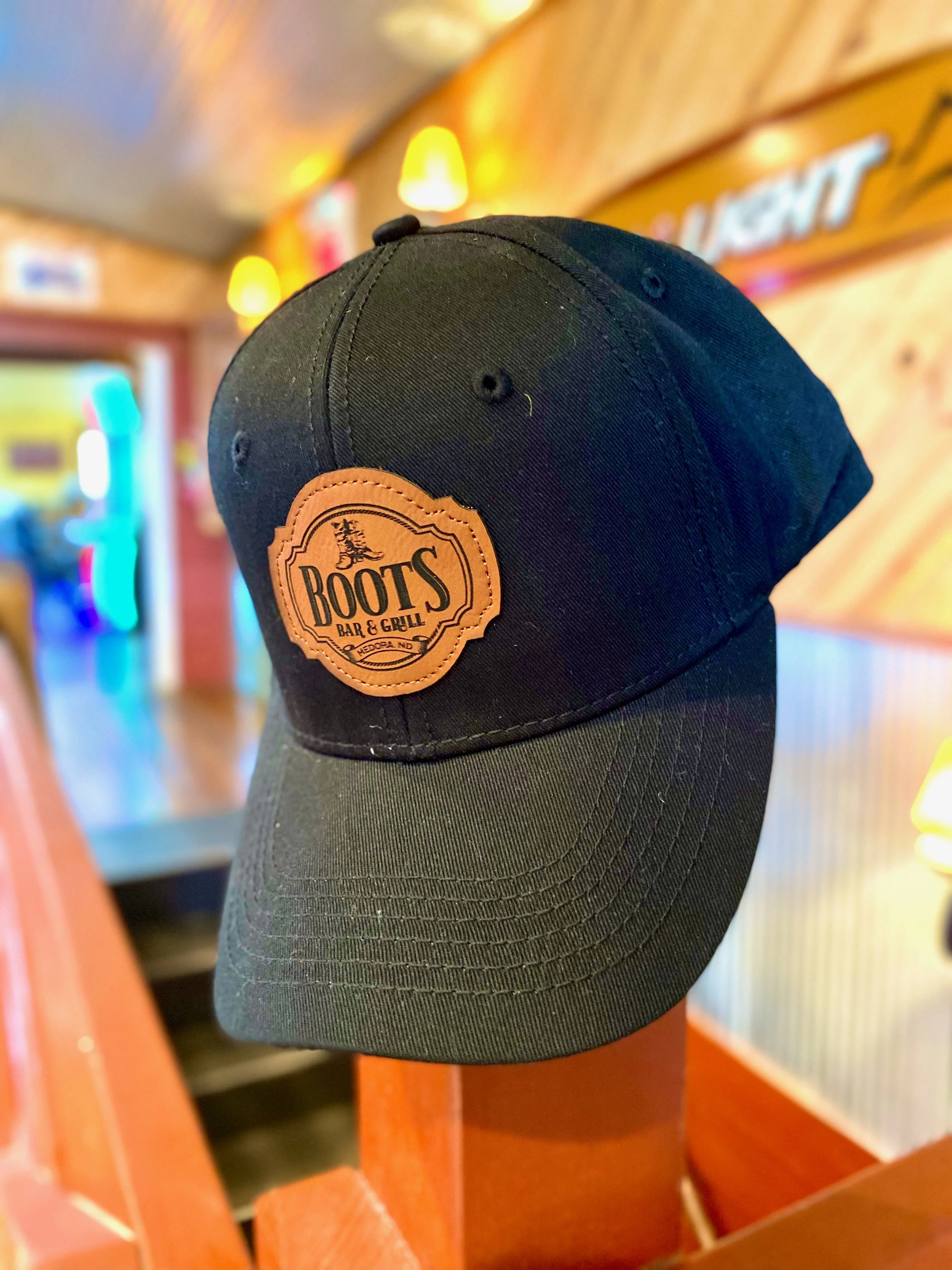 Boots Classic Logo Hat - Black.jpeg