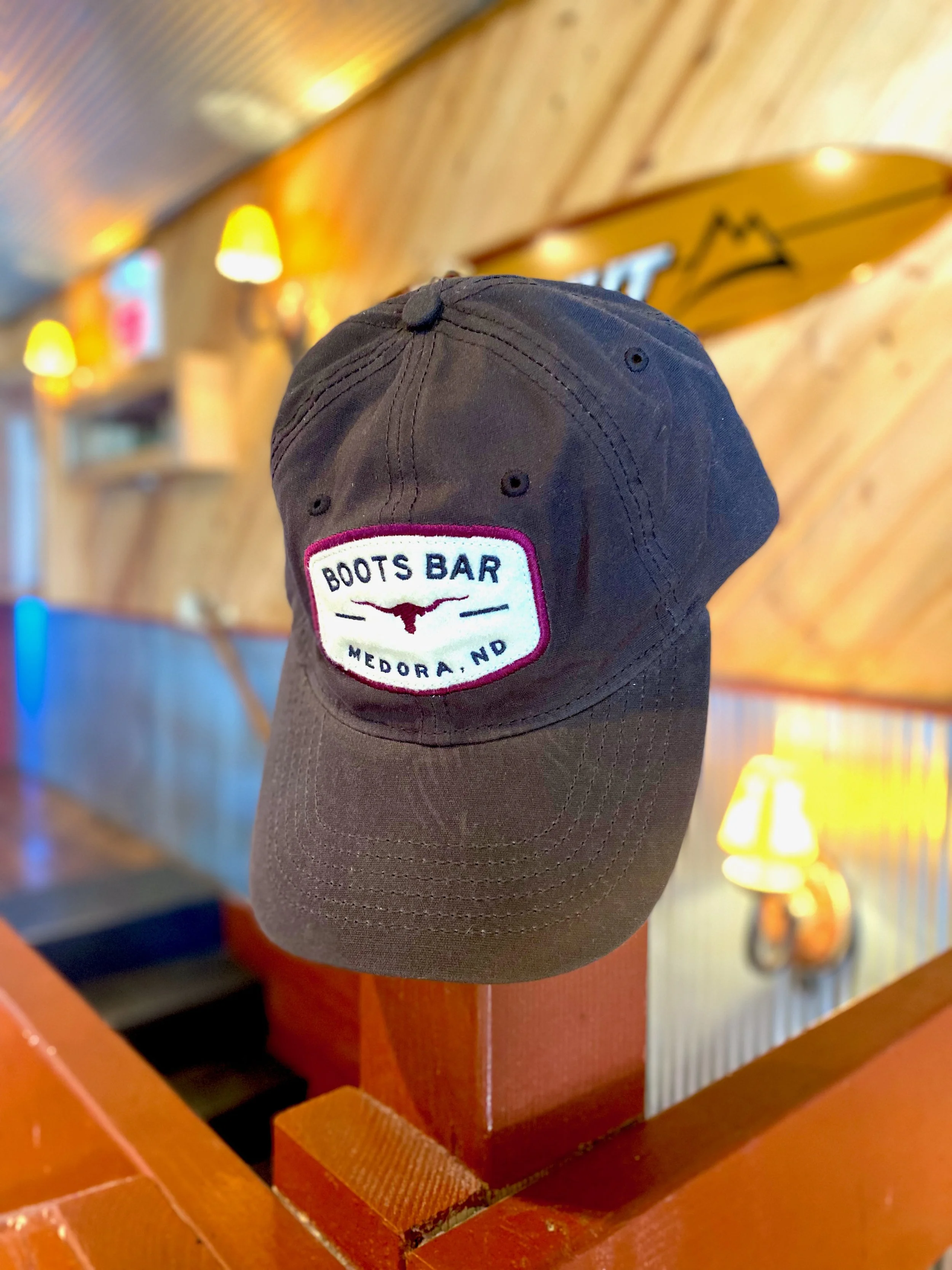 Boots Bar Long Horn Hat.jpeg